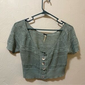 Free People cropped cardigan